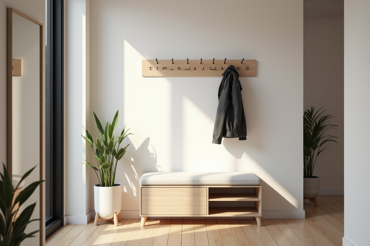 Aménagement d’une entrée étroite : astuces et conseils pratiques