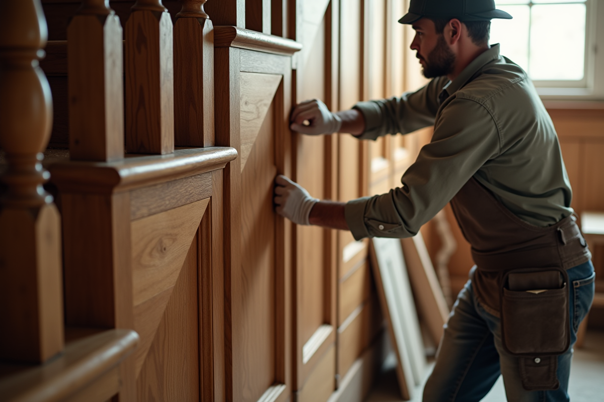 Recouvrement d’un ancien escalier : techniques et astuces