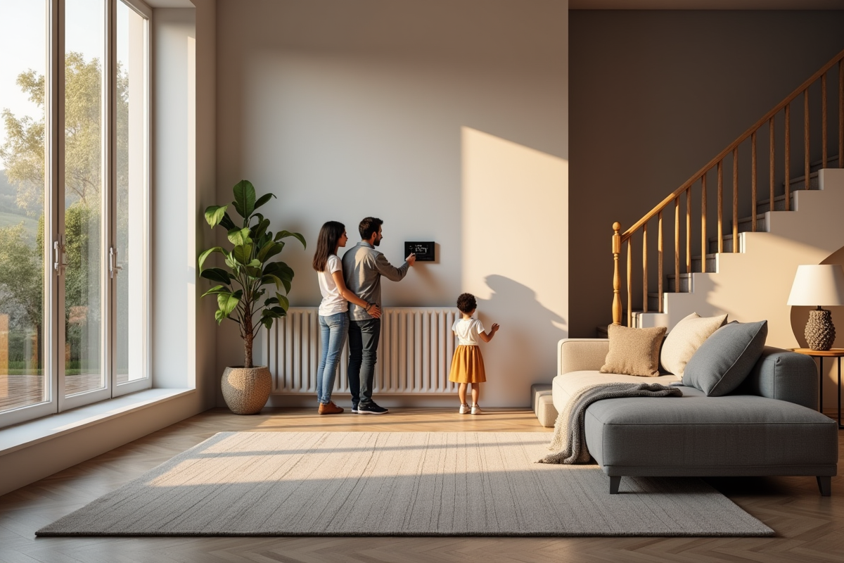Chauffage central inégal : solutions pour une chaleur répartie entre l’étage et le rez-de-chaussée